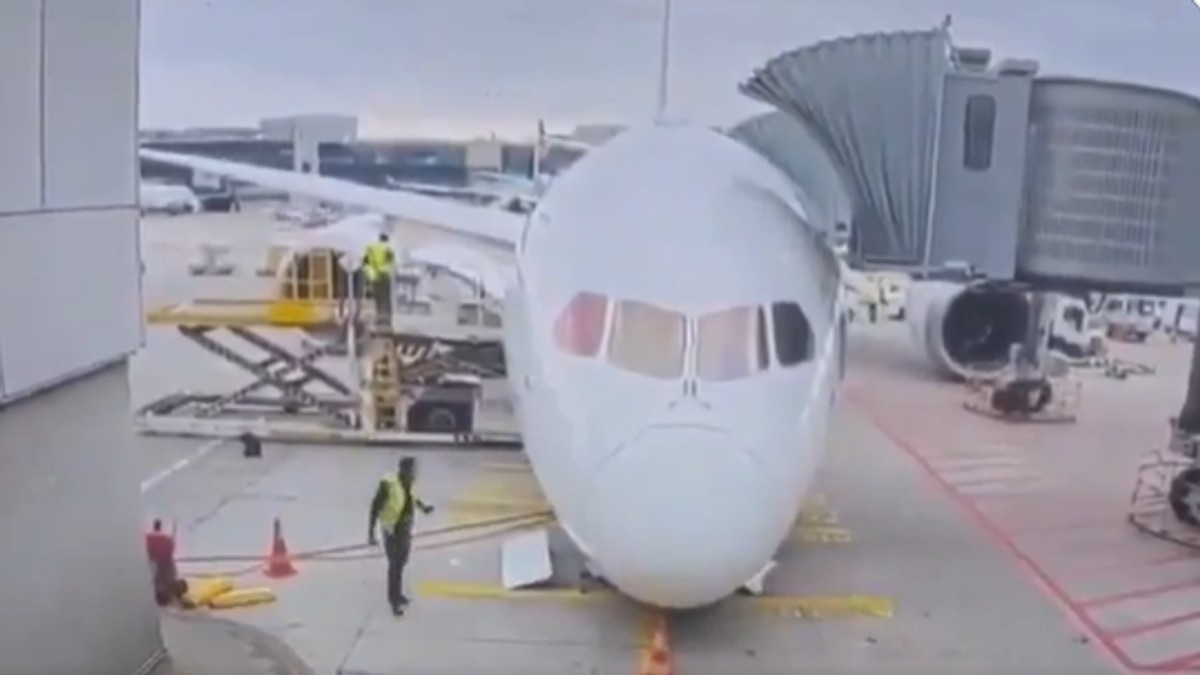 Avion u Frankfurtu