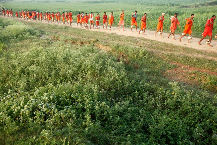 Ganges - święta rzeka wyznawców hinduizmu