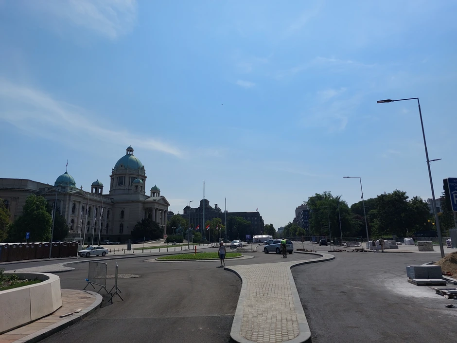 Završen kružni tok na Trgu Nikole Pašića