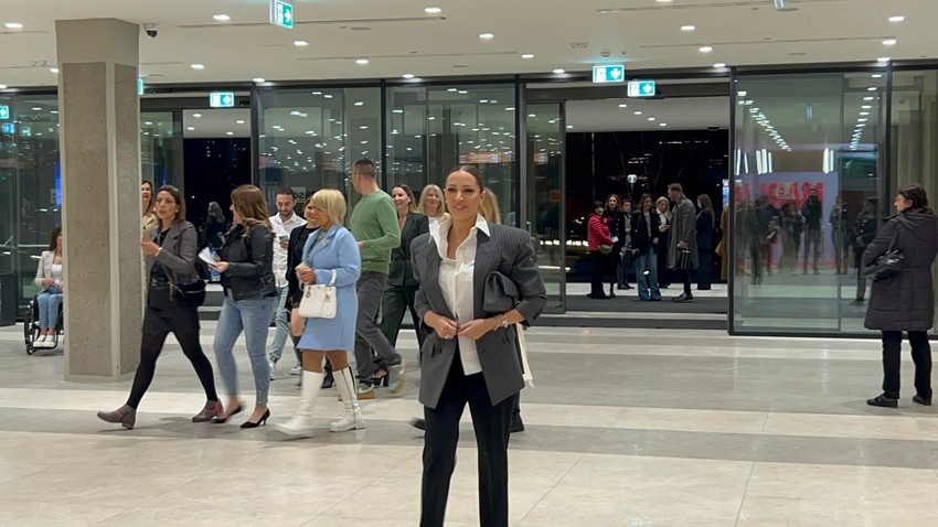 Aleksandra Prijović na koncertu Marije Šerifović