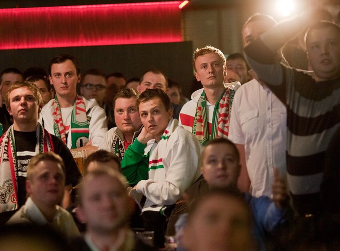 Kibice murem za Legią