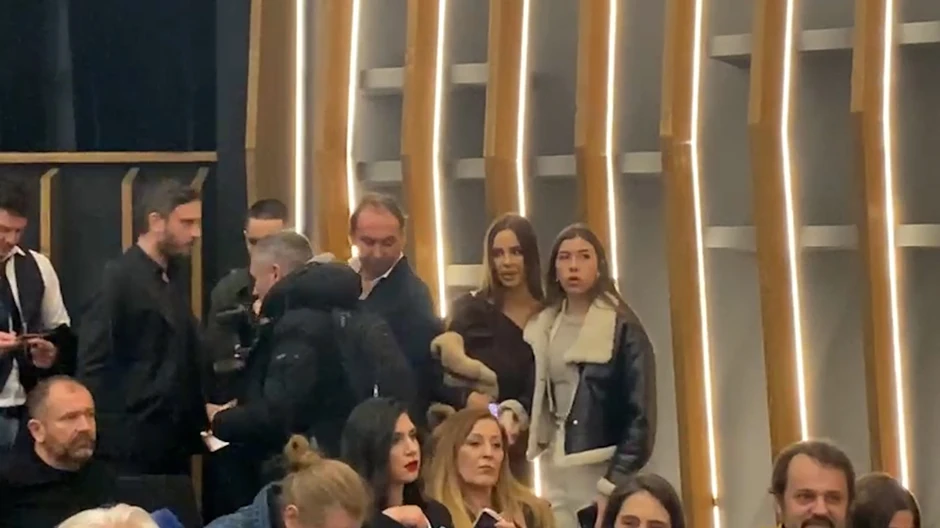 Bogdana Ražnatović na premijeri filma o Džeju