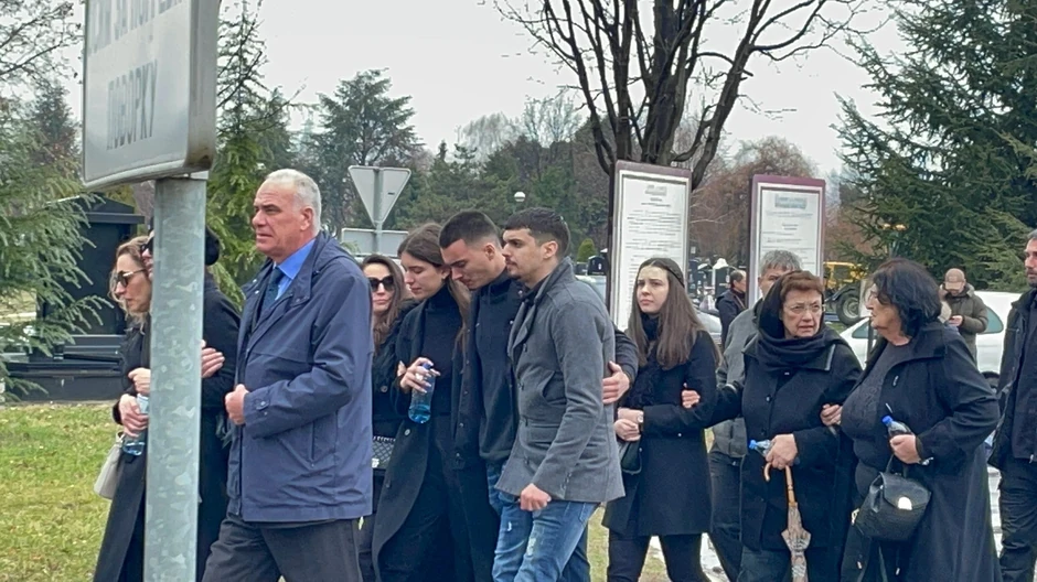 Sahrana Dejana Milojevića