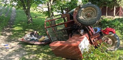 Dramat na Podkarpaciu. Ciągnik przygniótł rodzeństwo