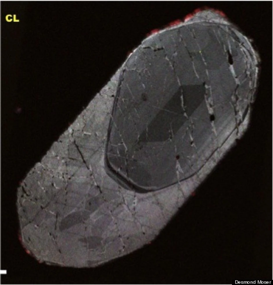 Cirkon pronađen u središtu kratera (FOTO: Desmond Moser)