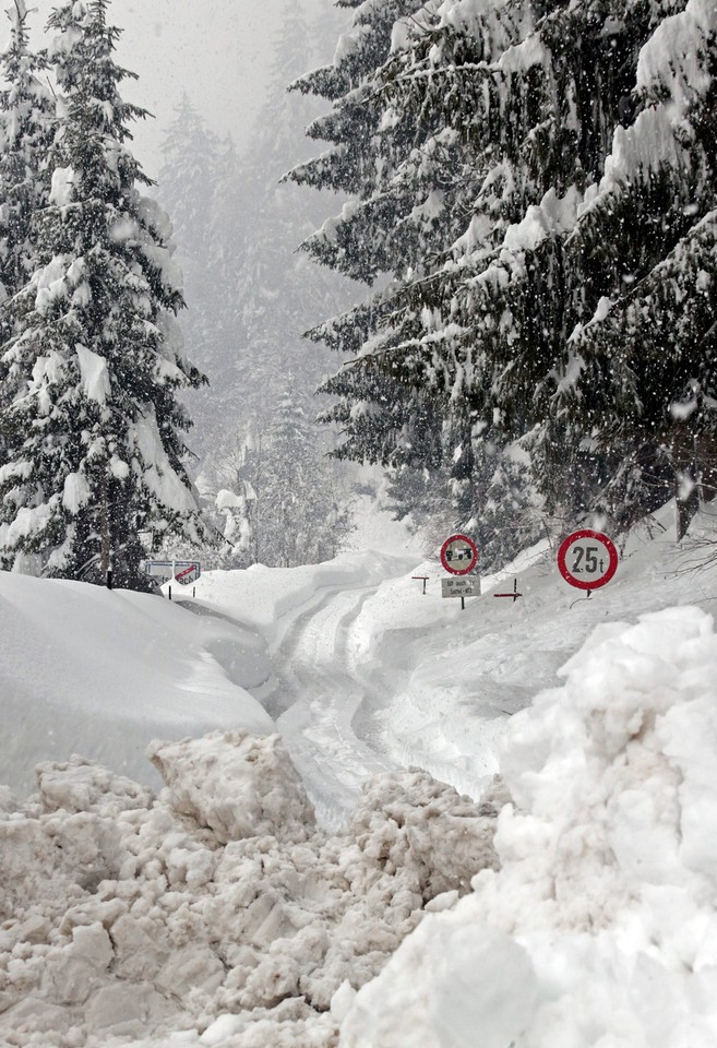 AUSTRIA WEATHER SNOW