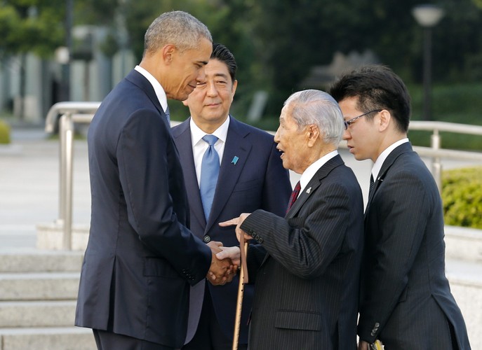 Prezydent Barack Obama w Hiroshimie