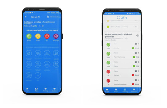 Oceń jakość powietrza w Twojej okolicy