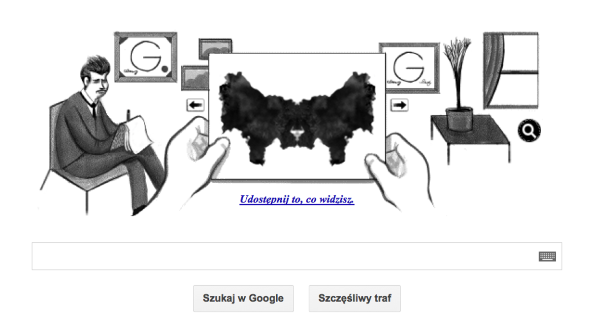 Google Doodle Herman Rorschach