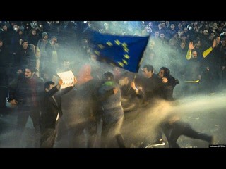 Gigantyczne protesty w Gruzji w związku z 'ustawą rosyjską'