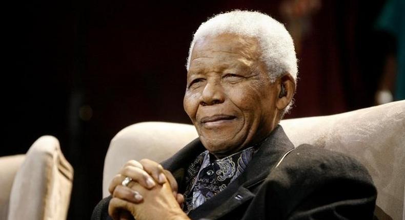 Former South African President Nelson Mandela attends the Sixth Annual Nelson Mandela lecture in Kliptown, near Johannesburg, South Africa July 12, 2008. 