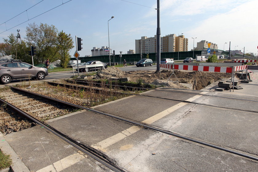 tramwaje zniknęły z Bemowa