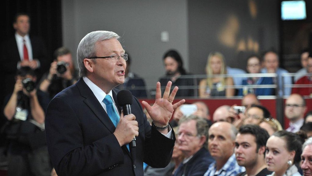 Kevin Rudd, premier Australii fotografia