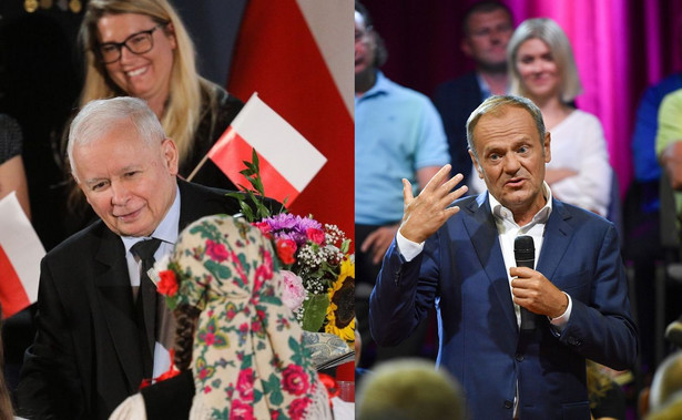 Jarosław Kaczyński i Donald Tusk