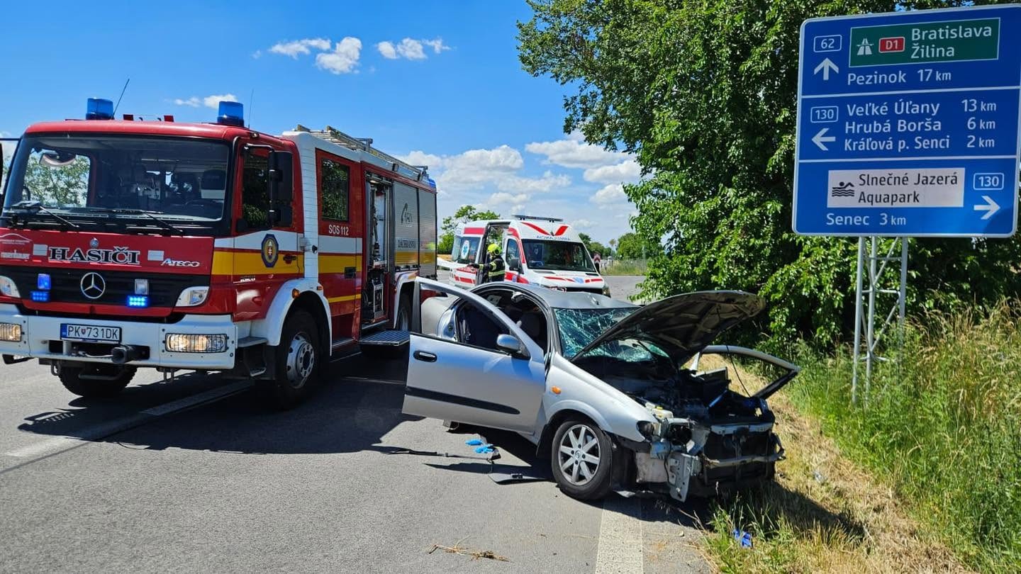 Dopravná nehoda v Seneckom okrese.