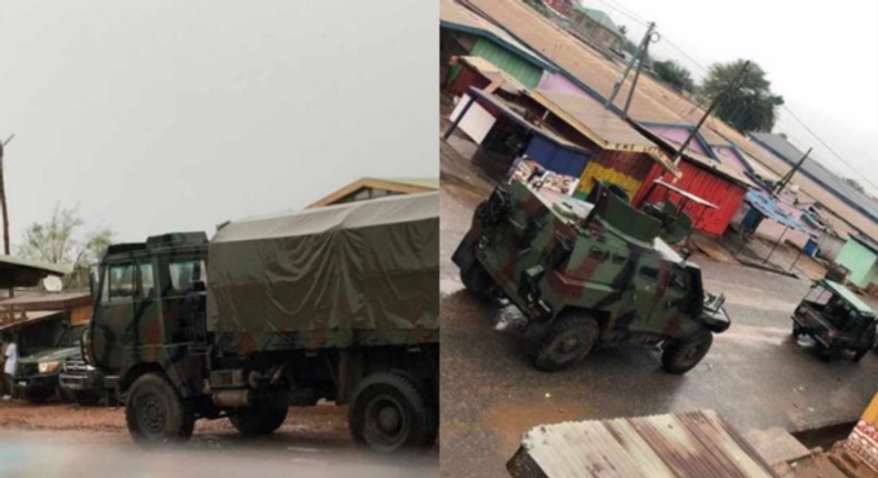 Video: Military storm Ashaiman to brutalise civilians after alleged killing of soldier