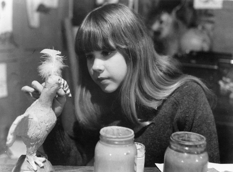 Linda Blair w filmie "Egzorcysta"