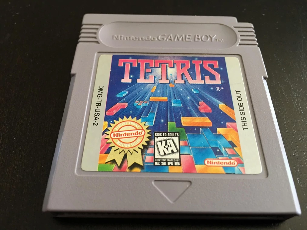 Tetris w wersji na GameBoy