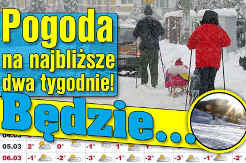 Pogoda na najbliższe dwa tygodnie! Będzie...