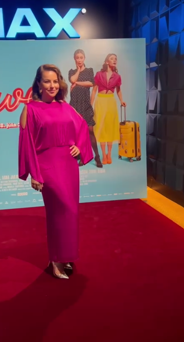 Bratislavská premiéra filmu Kavej - Katarína Knechtová.