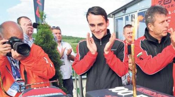 Michelisz százados lett