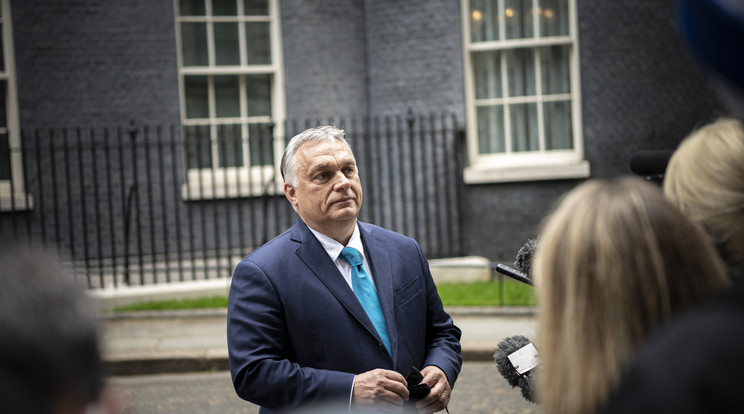 Orbán Viktor pénteken Londonba utazott /MTI/Miniszterelnöki Sajtóiroda/Benko Vivien Cher