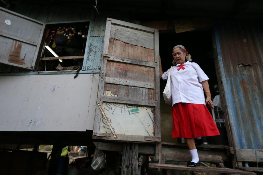 The Wider Image: Back to school for Thailand's elderly