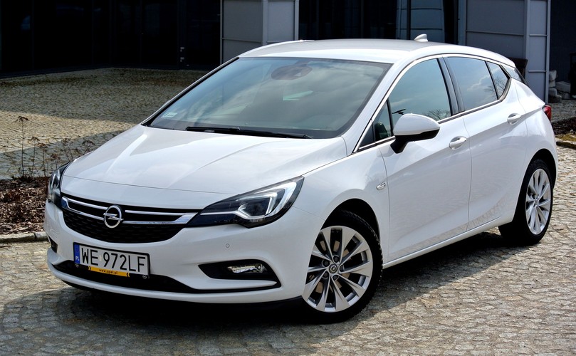 Opel astra - 1. miejsce w zestawieniu