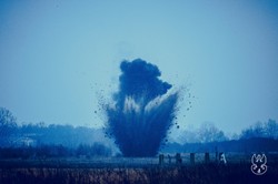 Kilkaset kilogramów materiałów wybuchowych poszło z dymem. Tak szkolą się saperzy WOT