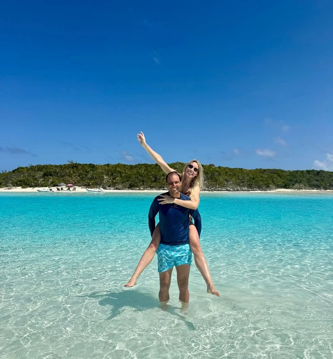 Rafael Nadal sa sestrom 