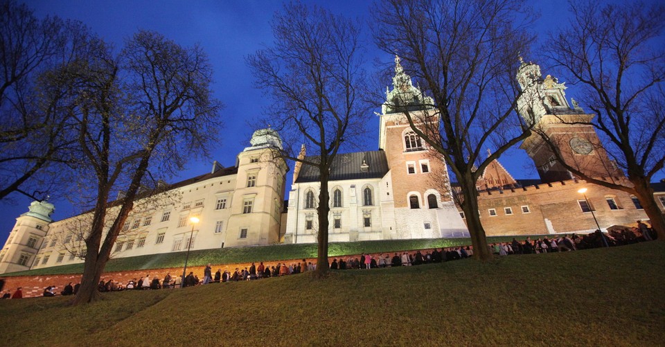 KRAKÓW KATASTROFA SAMOLOTU UROCZYSTOŚCI POGRZEBOWE WAWEL