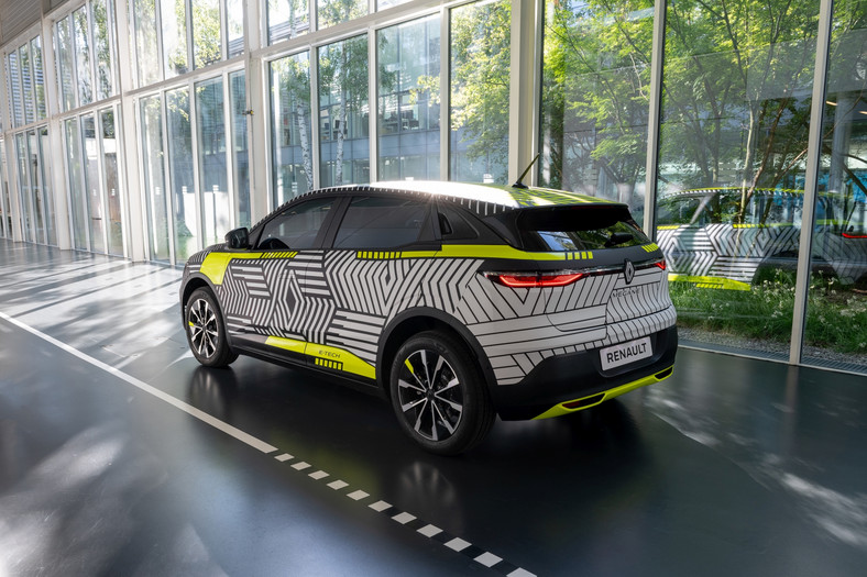 Renault Megane E-Tech Electric - egzemplarz przedprodukcyjny