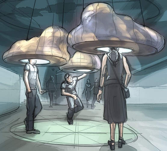 Umieszczając głowę wewnątrz komputera-chmury dowiemy się, jaka pogoda będzie za 30 lat