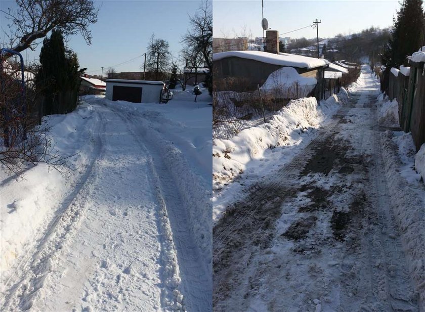 Nie odsśnieżyli?