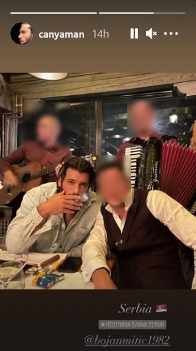 Dzan Jaman u beogradskoj kafani