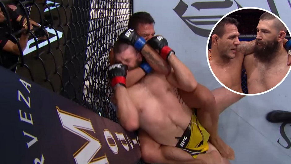 Rafael dos Anjos poddaje Bryana Barbarenę na gali UFC (WIDEO)