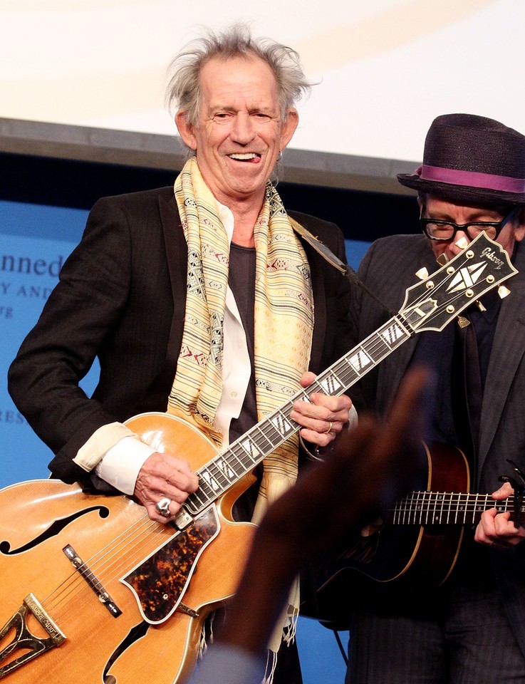 Keith Richards w 2012 roku (fot. Getty Images)