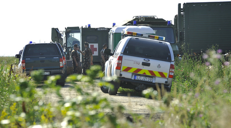 4-en haltak meg a bomba robbanásakor / Fotó: MTI