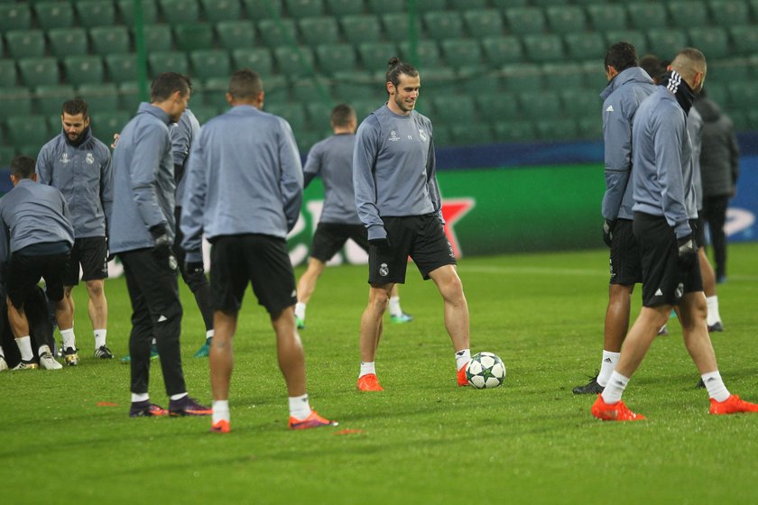 Real Madryt trenuje na stadionie Legii