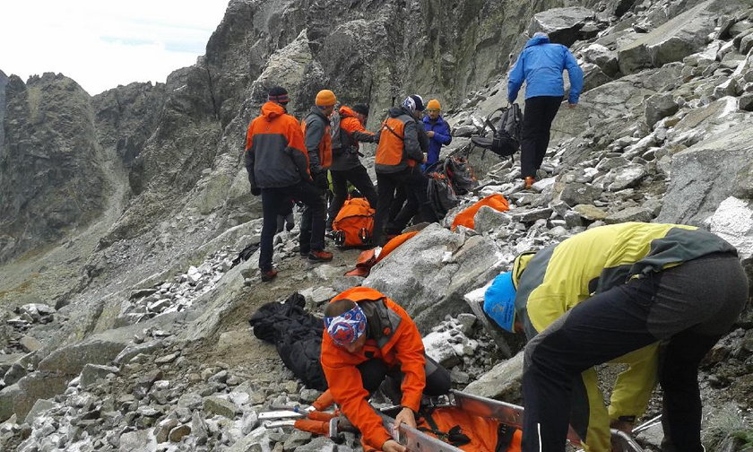 Dwie turystki zamarzły w Tatrach Słowackich