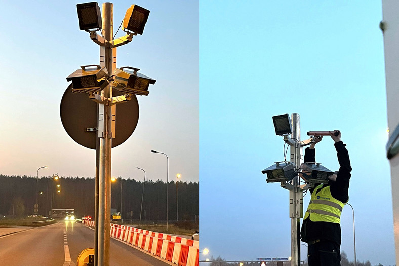 e-Toll - kamery do kontroli opłaty za przejazd autostradą