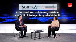 polki i polacy chcą mieć dzieci, ale potrzebują odpowiednich warunków
