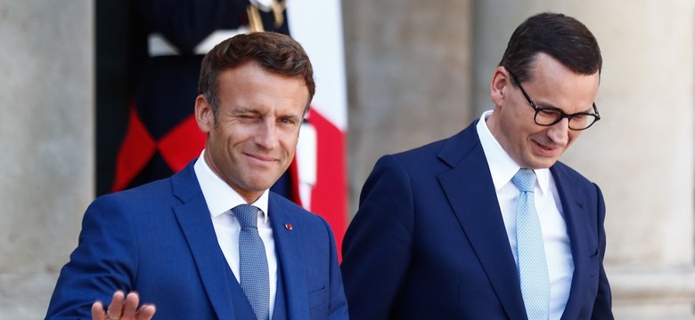 Macron z zainteresowaniem przyjął propozycję Morawieckiego. Czego dotyczy?
