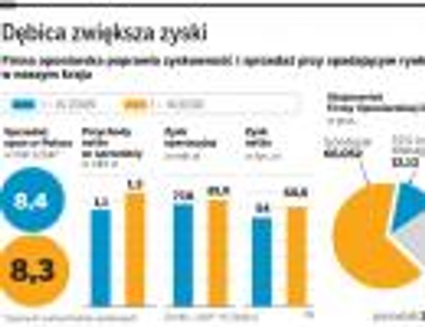 Dębica zwiększa zyski