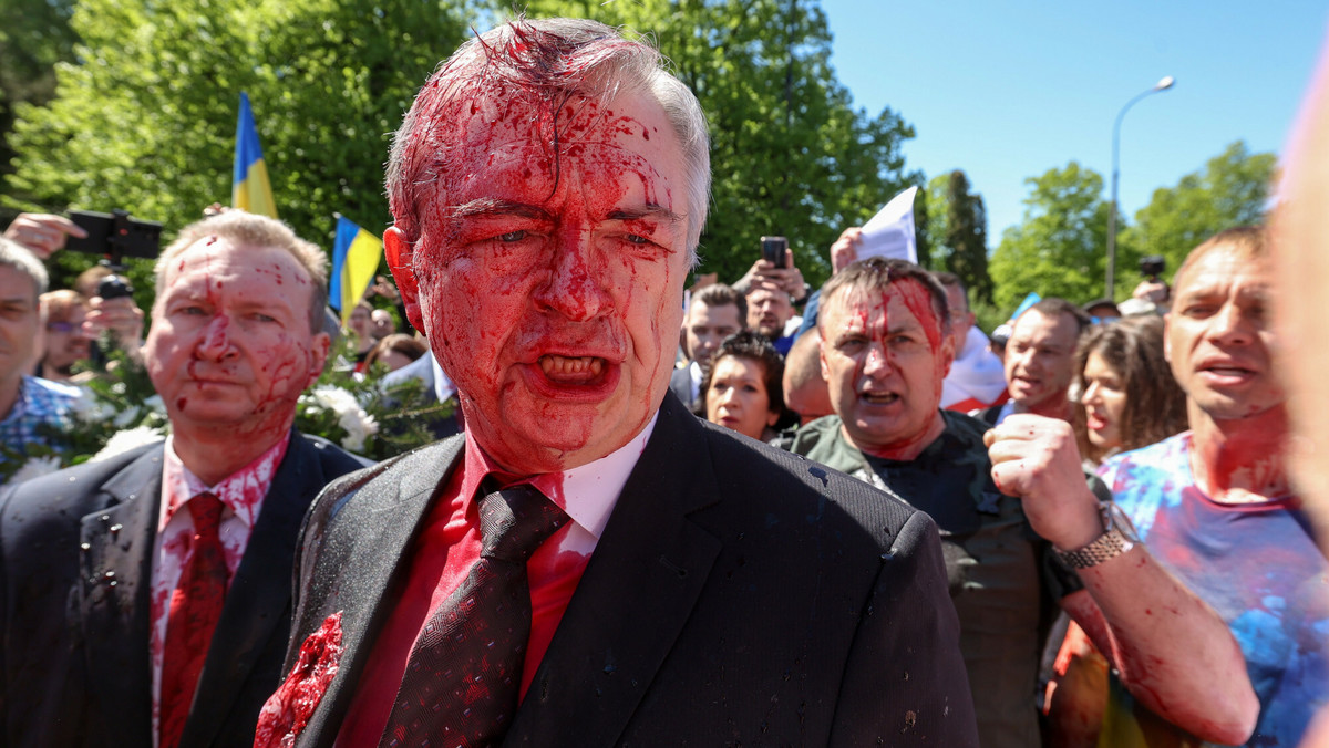 Ukrainka zaatakowała ambasadora Rosji w Polsce. Została zaocznie aresztowana