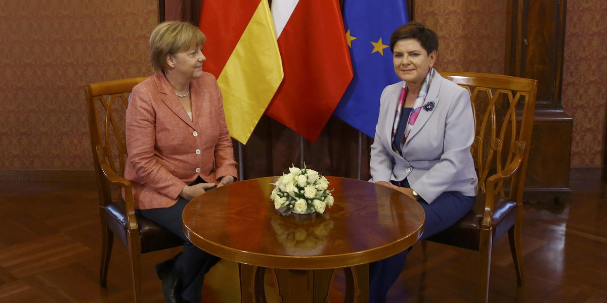 Niemieckie media szeroko komentują spotkanie Merkel-Szydło