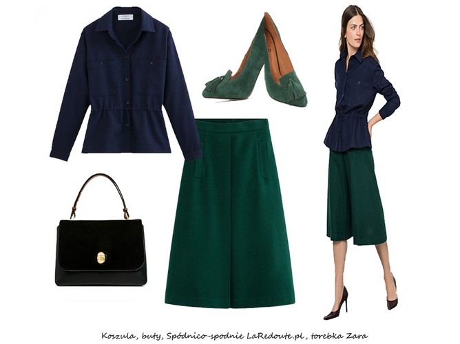 Dugość midi na jesień 2016. STYLIZACJE