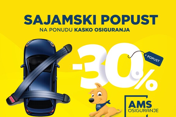 AMS Osiguranje: Provedite vikend na Sajmu automobila i iskoristite 30% popusta na ponudu Kasko osiguranja