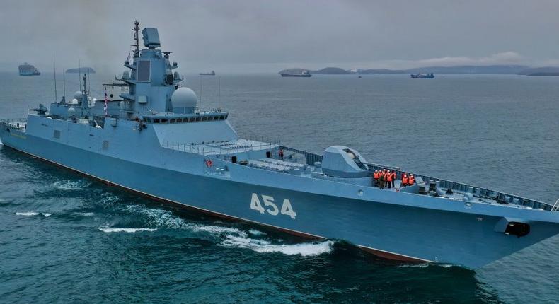 The Admiral Gorshkov frigate