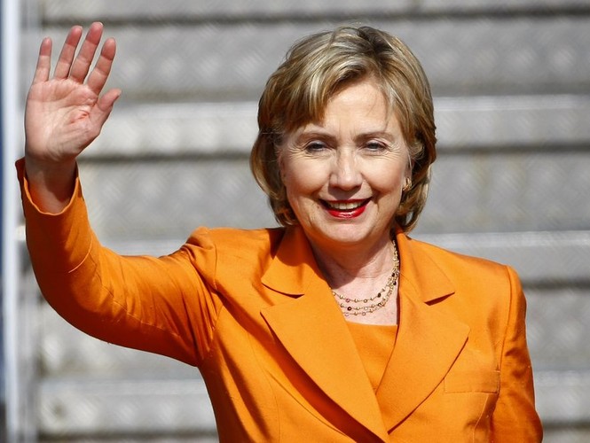 Hilary Clinton, sekretarz stanu USA, 2 miejsce